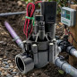 Rain Bird 1" 100DVF Irrigation Solenoid Valve | 9V Garden Solenoid Valve with Regulator | Irrigation Valve for Battery-Operated