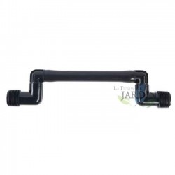 Codo articulado 15 cm 3/4" x 3/4" para difusores y aspersores