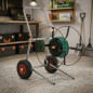 Steel Hose Reel Cart for 15mm and 120m or 19mm and 85m | Professional Storage Steel Hose Reel Cart for 15mm and 120m or 19mm and 85m | Professional Storage