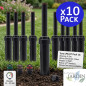 10er-Pack Toro LPS417 Bewässerungsdiffusoren | Reichweite 5,20 Meter, 0 bis 360° | Regner mit 10 cm Förderhöhe