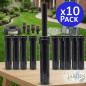 10er-Pack Toro LPS417 Bewässerungsdiffusoren | Reichweite 5,20 Meter, 0 bis 360° | Regner mit 10 cm Förderhöhe