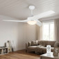 Orbegozo Deckenventilator mit Licht und Fernbedienung, 3 Flügel, 3 Geschwindigkeiten, weiß. Orbegozo Deckenventilator mit Licht und Fernbedienung, 3 Flügel, 3 Geschwindigkeiten, weiß.