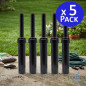 Lot de 5 diffuseurs d'irrigation Toro LPS415 | Portée : 4,50 mètres, angle de diffusion : 0 à 360° | Arroseur avec une hauteur d Lot de 5 diffuseurs d'irrigation Toro LPS415 | Portée : 4,50 mètres, angle de diffusion : 0 à 360° | Arroseur avec une hauteur d