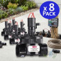 Elettrovalvola per irrigazione ExFlo Toro da 3/4" | Confezione da 8 elettrovalvole da giardino a 24 V | Valvola di irrigazione p