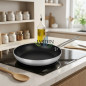 Sartén Aluminio Forjado Antiadherente Ø24cm | Sarten Cocina Fondo Inducción | Sarten Profesional para todo tipo de cocinas