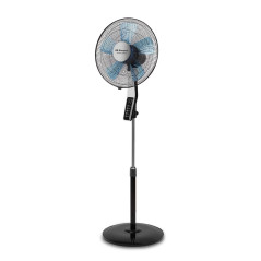 Orbegozo 40 cm Standventilator mit leisem Betrieb, 3 Geschwindigkeitsstufen, 60 W | Oszillierend, 5 Flügel | Höhenverstellbar bi