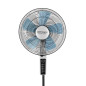 Orbegozo 40cm Silent Pedestal Fan with 3 Speeds, 60W | Oscillating and 5 Blades | Adjustable Height 150cm | Timer