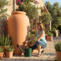 300 Liter Water Tank | 300 L Garden Amphora with Tap | Rainwater Tank 68x129 cm | Decorative Water Tanks