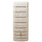 Beige Rainwater Tank 500 Liters | Decorative Tank 75x51x184 cm | Rainwater Storage Container