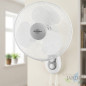 Ventilador de Pared Orbegozo Oscilante | Ventilador Electrico Inclinable 3 Velocidades | Ventilador Montaje en Pared