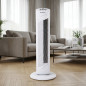 Oszillierender Turmventilator, 3 Geschwindigkeitsstufen, Timer, leise, Tragegriff, 45 W | Kühle Luft Oszillierender Turmventilator, 3 Geschwindigkeitsstufen, Timer, leise, Tragegriff, 45 W | Kühle Luft