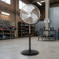 Ventilatore da pavimento industriale Orbegozo, pale in metallo, 3 velocità della ventola, 135W.