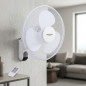 Ventilador de parede oscilante Bastilipo | Ventilador elétrico de 45 W com controle remoto | Ventilador de parede Ventilador de parede oscilante Bastilipo | Ventilador elétrico de 45 W com controle remoto | Ventilador de parede