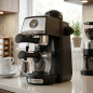 Grunkel Espressomaschine | 5 Bar Druck | 4 Tassen Fassungsvermögen | Intensiver Espresso für zu Hause | Kompaktes Design Grunkel Espressomaschine | 5 Bar Druck | 4 Tassen Fassungsvermögen | Intensiver Espresso für zu Hause | Kompaktes Design