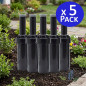 Lot de 5 Diffuseur d'arrosage Toro LPS215 avec buse réglable, portée 4,5 m, Tuyère d'irrigation hauteur de tige 5 cm