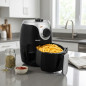 Friteuse Tristar 2 litres | Friteuse électrique 1000 W avec thermostat réglable | Friteuse en acier inoxydable