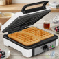 Piastra per waffle Princess | 2 waffle belgi | Potenza 1200W | Facile da pulire | Cottura rapida e uniforme | Design pratico Piastra per waffle Princess | 2 waffle belgi | Potenza 1200W | Facile da pulire | Cottura rapida e uniforme | Design pratico
