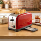Tostadora de Pan Vintage 1400W Taurus | Tostador 2 Rebanadas | Tostador con 6 Niveles | Tostadora Inoxidable con Temporizador