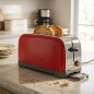 Tostadora de Pan Vintage 1400W Taurus | Tostador 2 Rebanadas | Tostador con 6 Niveles | Tostadora Inoxidable con Temporizador