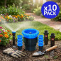 10 x Toro T-VAN10 Nozzle for 3m irrigation diffusers, Male Thread Nozzle, Adjustable angle