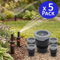 Irrigation Diffuser Nozzles | 5 Toro T-VAN17 Male Thread Nozzles | 5.2 m Adjustable Nozzles for Sprinklers