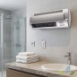 Chauffage split Bastilipo pour salle de bain, 2000 W, basse consommation. Télécommande Chauffage split Bastilipo pour salle de bain, 2000 W, basse consommation. Télécommande