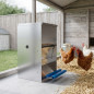 Automatischer Futterautomat für 15 Hennen | Fassungsvermögen 40 kg | Hühnerbehälter 50 x 40 x 60 cm Automatischer Futterautomat für 15 Hennen | Fassungsvermögen 40 kg | Hühnerbehälter 50 x 40 x 60 cm
