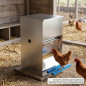Mangiatoia automatica per 10 galline | Capacità 20 kg | Tramoggia per galline 30x42x55 cm