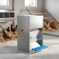 Automatic feeder for 6 chickens | Capacity 12 kg | Chicken hopper 30x43x43 cm