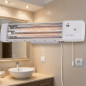 Quarzheizung | 2 Heizelemente 600–1200 W | Quarzrohrheizung | Wandheizkörper Quarzheizung | 2 Heizelemente 600–1200 W | Quarzrohrheizung | Wandheizkörper