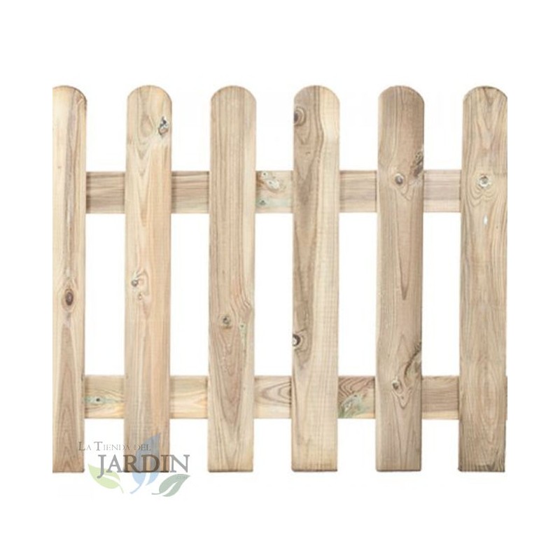 Valla clásica de madera jardín 100 x 210 cm, protección y decoración para jardines y cercados Valla clásica de madera jardín 100 x 210 cm, protección y decoración para jardines y cercados