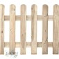 Valla clásica de madera jardín 100 x 210 cm, protección y decoración para jardines y cercados Valla clásica de madera jardín 100 x 210 cm, protección y decoración para jardines y cercados
