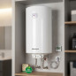 Chauffe-eau électrique Orbegozo 1500W 80 litres. Température maximale 75ºC. Pose verticale. Faible consommation