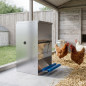 Mangiatoia automatica per 10 galline | Capacità 20 kg | Tramoggia per galline 30x42x55 cm