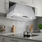 Orbegozo Dunstabzugshaube | 190 W | LED-Beleuchtung | Rauchabsaugung | 52 x 29,6 x 25,4 cm