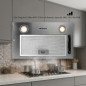Exaustor de Cassete Orbegozo | 65W | Iluminação LED | Extração de Fumaça | 52 x 28,6 x 18,2 cm Exaustor de Cassete Orbegozo | 65W | Iluminação LED | Extração de Fumaça | 52 x 28,6 x 18,2 cm
