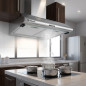 Exaustor de cozinha Orbegozo Standard | 80W | Iluminação LED | Extração de fumaça Exaustor de cozinha Orbegozo Standard | 80W | Iluminação LED | Extração de fumaça