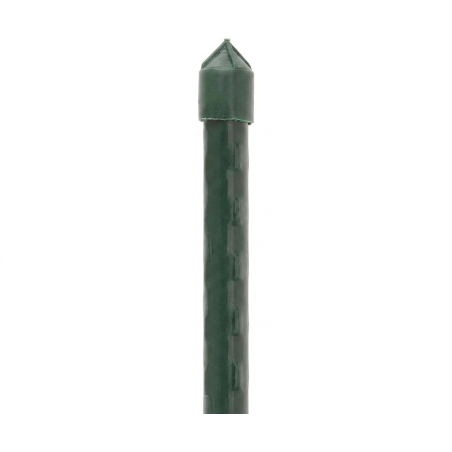 Plastifizierter Stahltutor 180 cm Ø16 mm | Stäbe für Pflanzen und Bäume | Rankhilfen für Tomaten und Kletterpflanzen