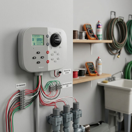 Bewässerungsprogrammierer Tempus Toro elektrische 8 Innenzonen