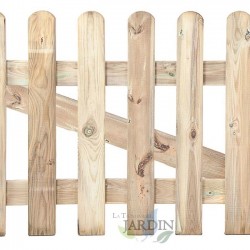 Porta classica in legno 100 x 100 cm