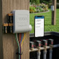 Tempus DC Toro battery-powered 6-zone Bluetooth programmer, TEMP-6-DC | Automatic irrigation timer