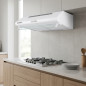 Exaustor de cozinha Orbegozo Standard branco | 60 W | Iluminação LED | Extração de fumaça | 60 cm de largura Exaustor de cozinha Orbegozo Standard branco | 60 W | Iluminação LED | Extração de fumaça | 60 cm de largura