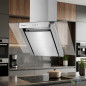 Orbegozo Dunstabzugshaube aus Edelstahl | 190 W | LED-Beleuchtung | Rauchabsaugung | 90 cm breit Orbegozo Dunstabzugshaube aus Edelstahl | 190 W | LED-Beleuchtung | Rauchabsaugung | 90 cm breit