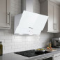 Campana in vetro bianco Orbegozo | 230W | Illuminazione a LED | Aspirazione fumo | 90 x 37,5 x 87-135 cm Campana in vetro bianco Orbegozo | 230W | Illuminazione a LED | Aspirazione fumo | 90 x 37,5 x 87-135 cm