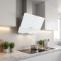 Campana in vetro bianco Orbegozo | 230W | Illuminazione a LED | Aspirazione fumo | 90 x 37,5 x 87-135 cm Campana in vetro bianco Orbegozo | 230W | Illuminazione a LED | Aspirazione fumo | 90 x 37,5 x 87-135 cm