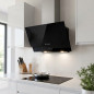 Orbegozo Dunstabzugshaube aus schwarzem Glas | 105 W | LED-Beleuchtung | Rauchabsaugung Orbegozo Dunstabzugshaube aus schwarzem Glas | 105 W | LED-Beleuchtung | Rauchabsaugung