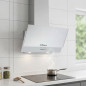 Orbegozo Dunstabzugshaube aus weißem Glas | 105 W | LED-Beleuchtung | Rauchabsaugung Orbegozo Dunstabzugshaube aus weißem Glas | 105 W | LED-Beleuchtung | Rauchabsaugung