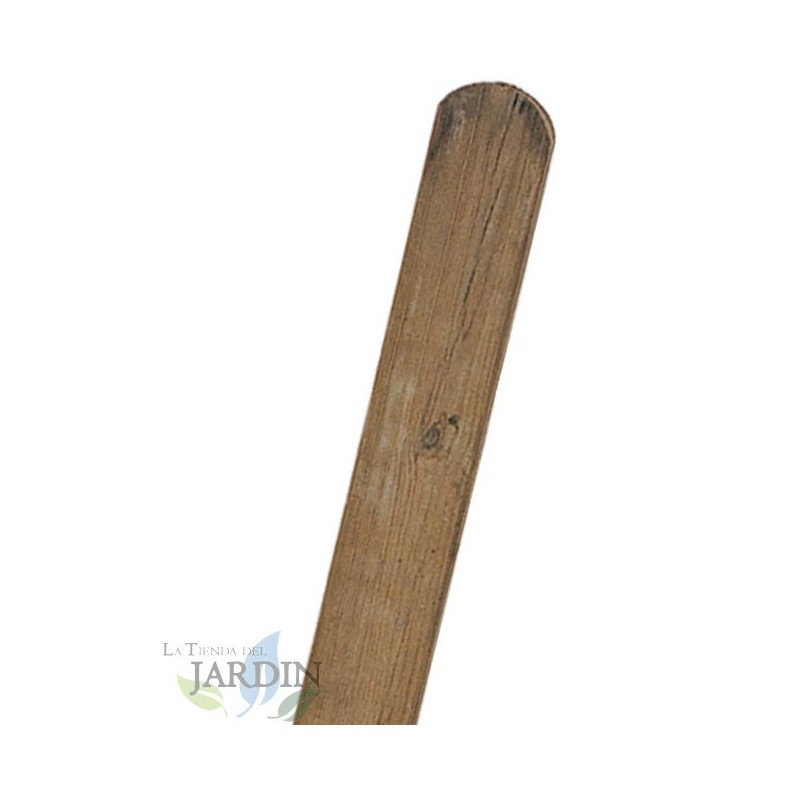 Poste de Madera con arco 80x7x7 cm | Tutor sin Punta de madera de pino | Poste para Vallas, Jardin y Plantas Poste de Madera con arco 80x7x7 cm | Tutor sin Punta de madera de pino | Poste para Vallas, Jardin y Plantas