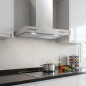 Cappa aspirante Orbegozo in acciaio inox | 190W | Illuminazione a LED | Aspirazione fumi | 70 x 50 x 58-116 cm Cappa aspirante Orbegozo in acciaio inox | 190W | Illuminazione a LED | Aspirazione fumi | 70 x 50 x 58-116 cm