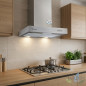 Cappa aspirante Orbegozo in acciaio inox | 190W | Illuminazione a LED | Aspirazione fumi | Larghezza 60 cm Cappa aspirante Orbegozo in acciaio inox | 190W | Illuminazione a LED | Aspirazione fumi | Larghezza 60 cm